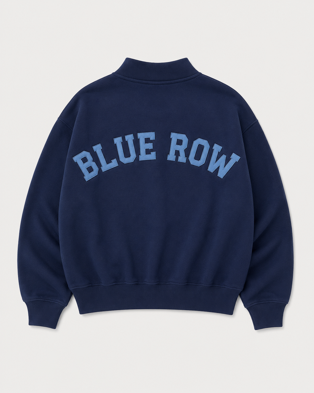 Basic Blue Mockneck