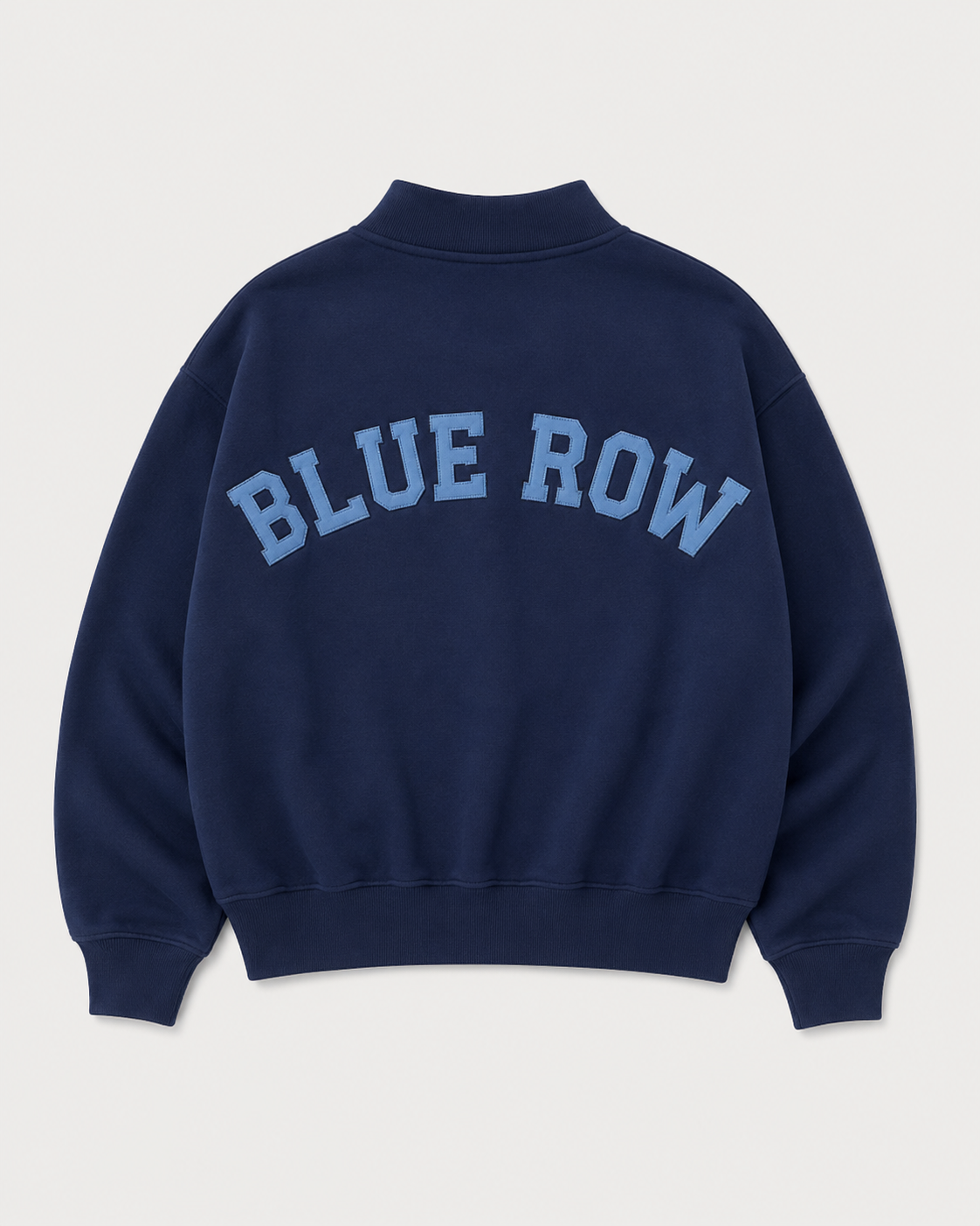 Basic Blue Mockneck