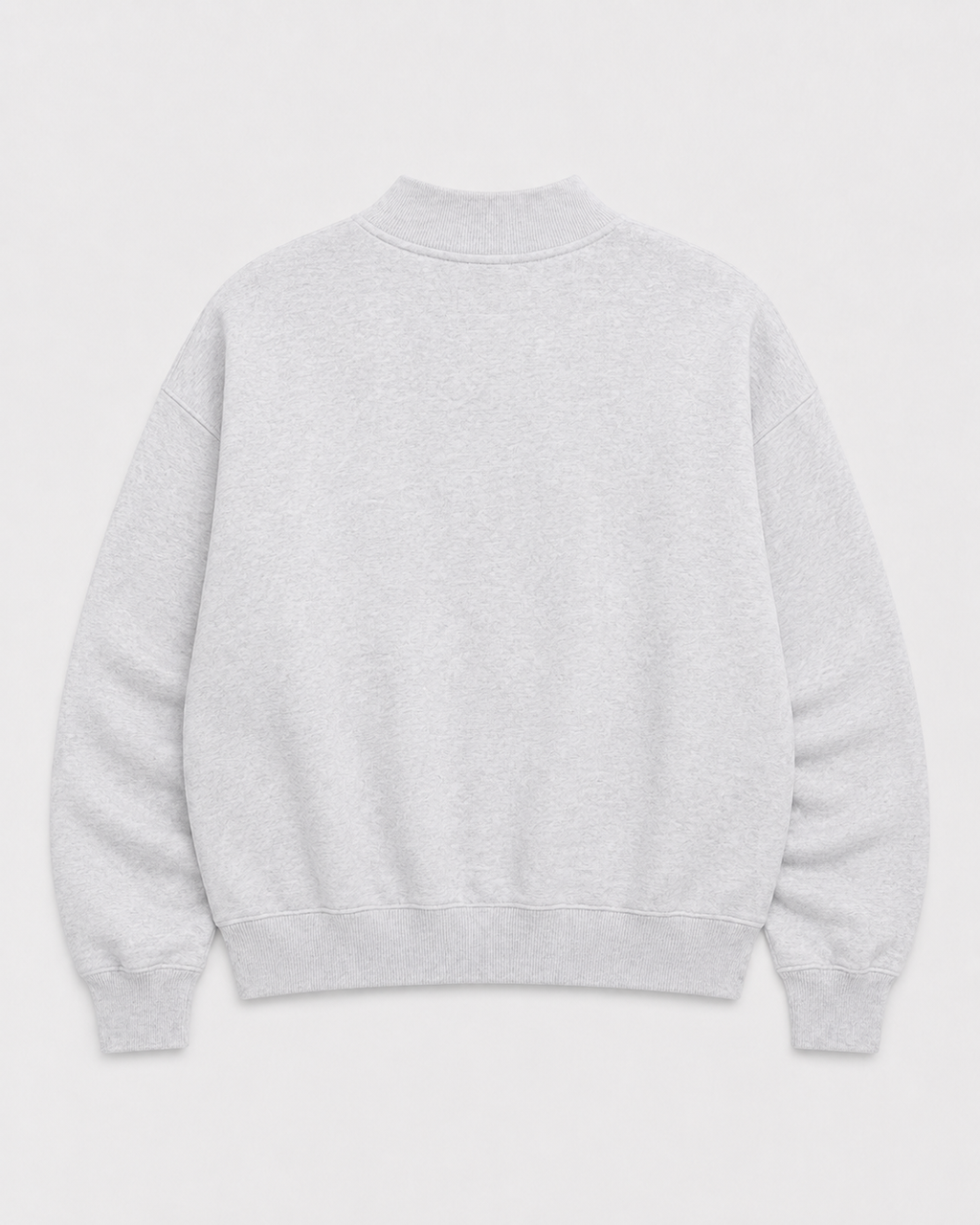 Basic Blue Row Grey Mock