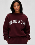 Moody Maroon Mockneck