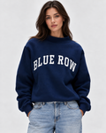 Classic Mockneck — Navy Fleece