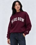 Classic Mockneck — Plum Fleece